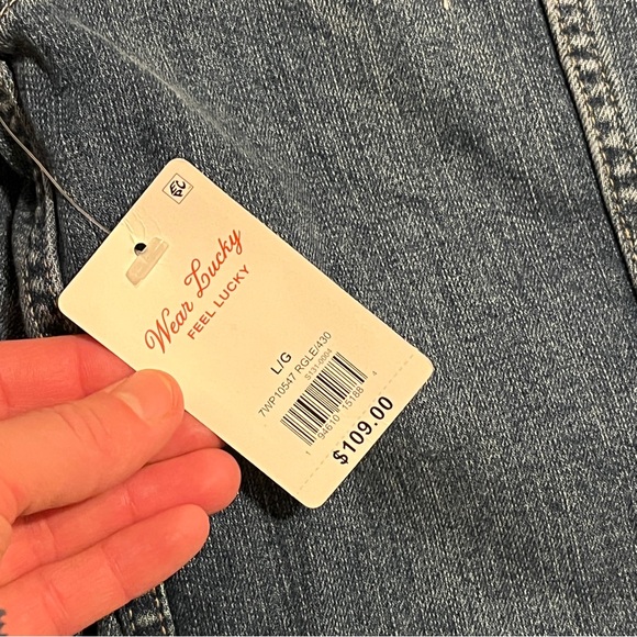 Lucky Brand Jean Jacket - Large - NEW! - Picture 4 of 4